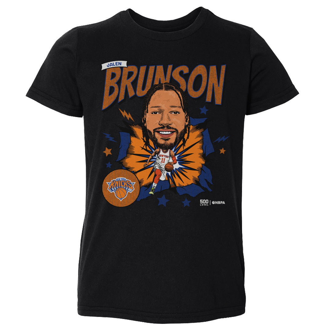Jalen Brunson New York Knicks Caricature Retro 1