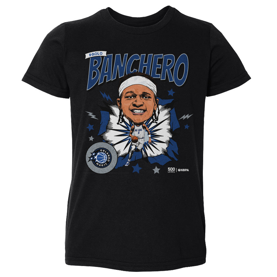 Paolo Banchero Orlando Magic Caricature WHT 1