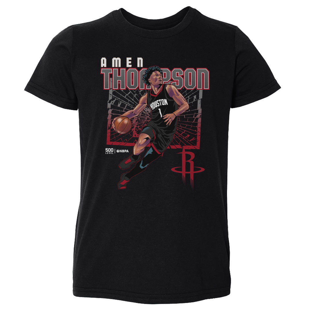 Amen Thompson Houston Rockets Shattered