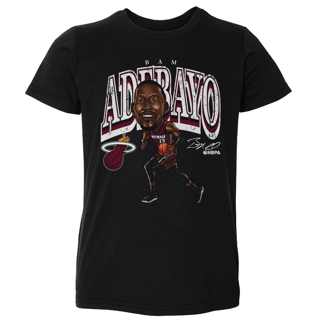 Bam Adebayo Miami Heat Cartoon 2