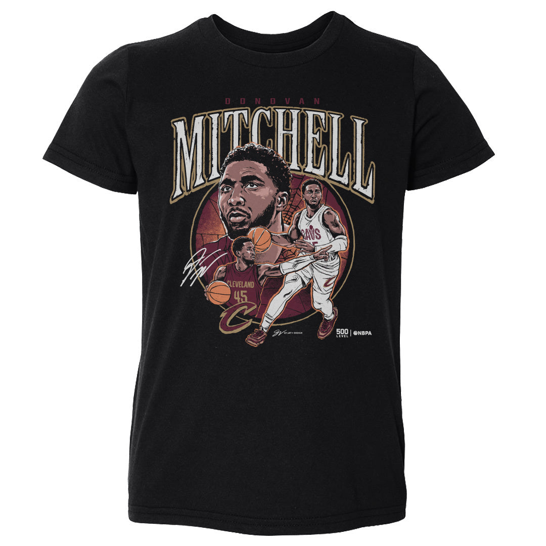 Donovan Mitchell Cleveland Cavaliers Trio