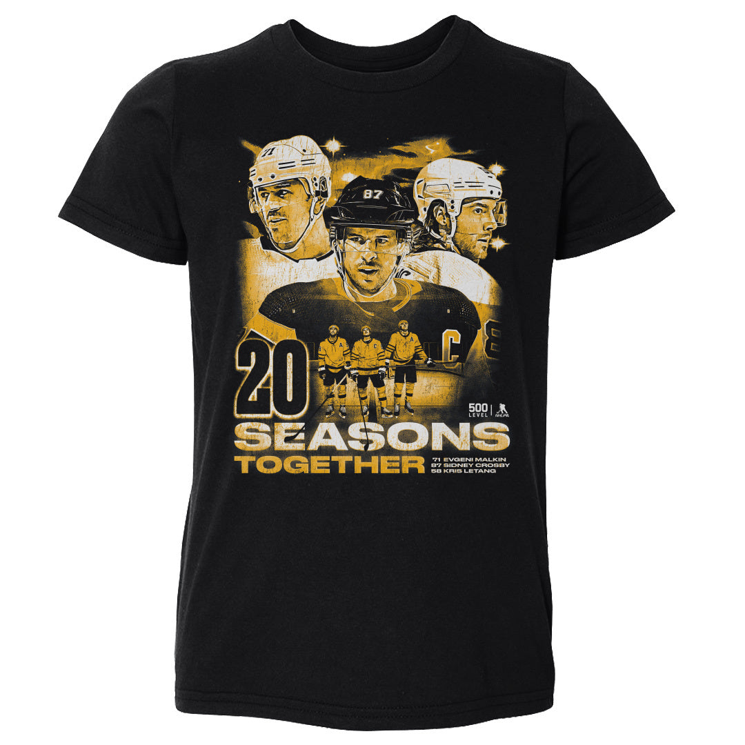 Sidney Crosby Kris Letang & Evgeni Malkin Pittsburgh 20 Seasons