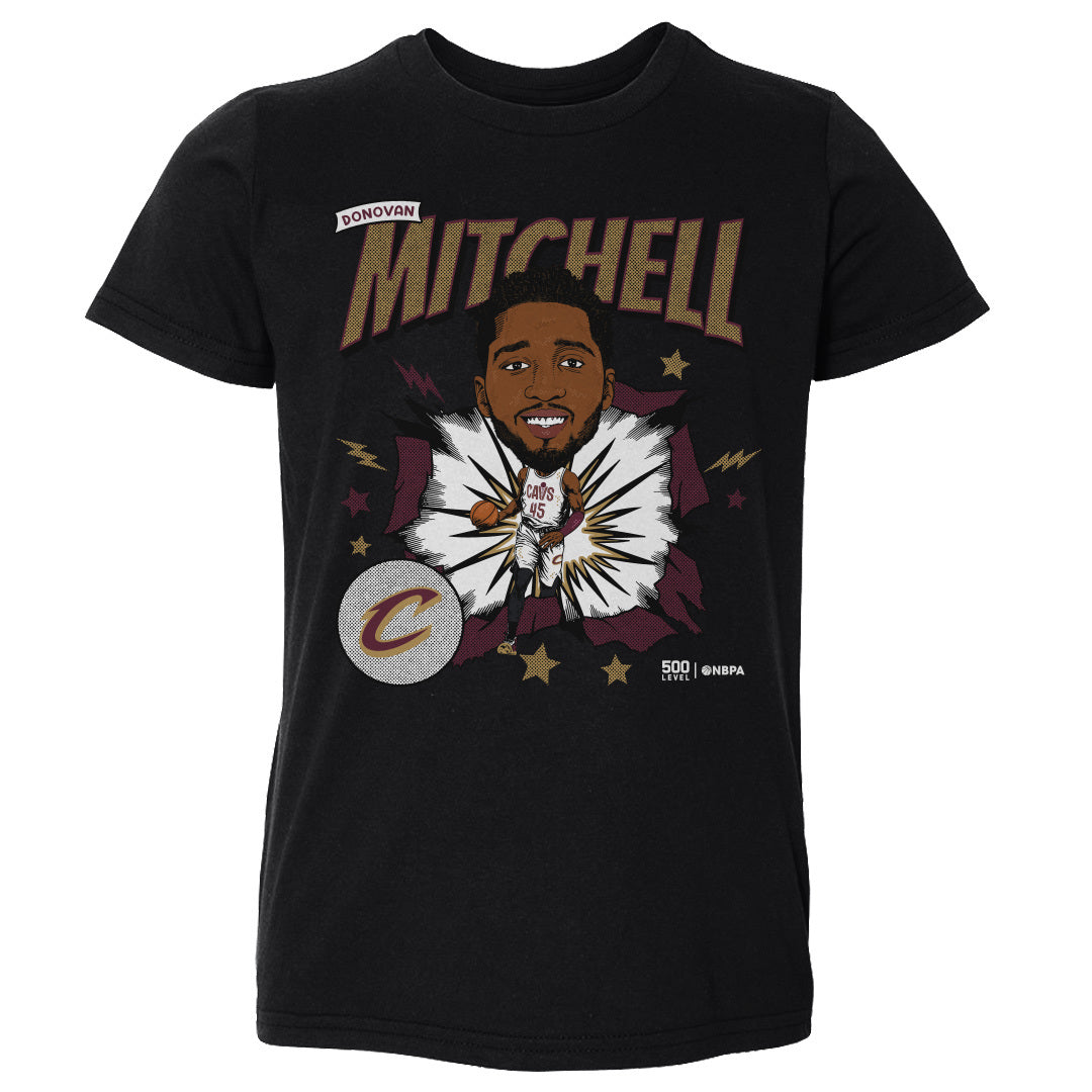 Donovan Mitchell Cleveland Cavaliers Caricature