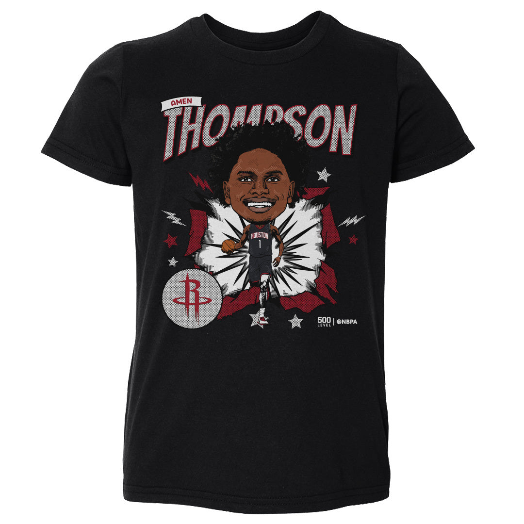 Amen Thompson Houston Rockets Caricature