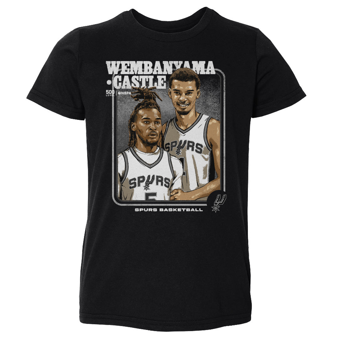 Victor Wembanyama & Stephon Castle San Antonio Spurs Step Brothers