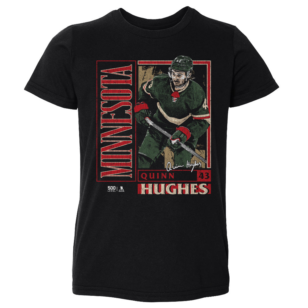 Quinn Hughes Minnesota Vintage Card