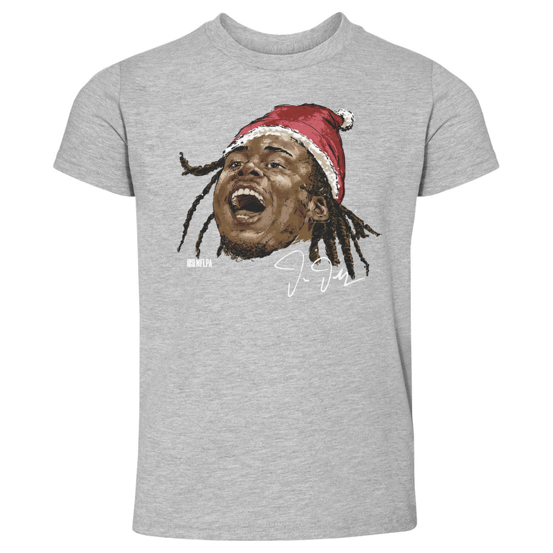 Justin Jefferson Minnesota Portrait Santa Hat