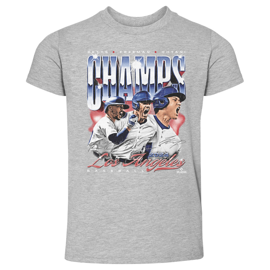 Los Angeles Baseball 2024 Champs Trio Vintage 3