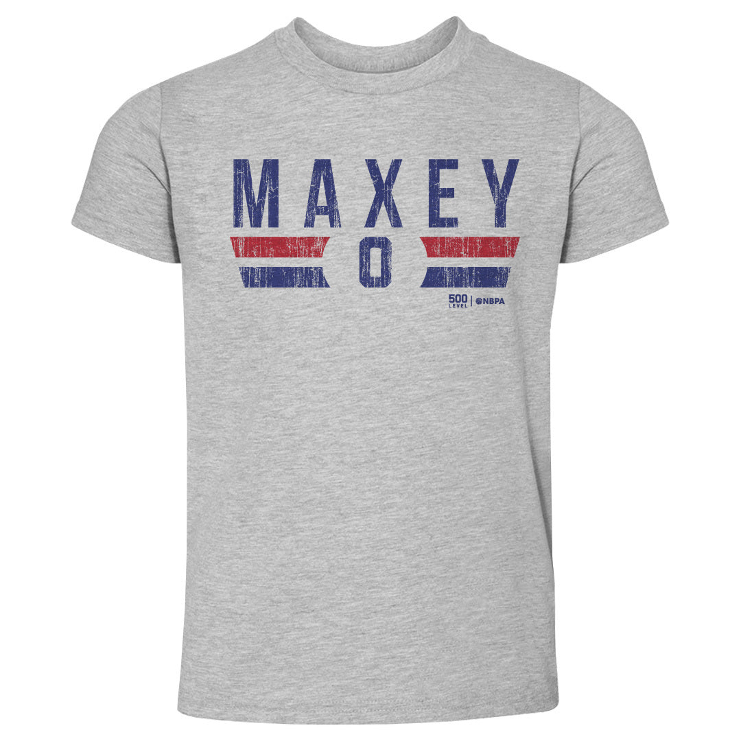 Tyrese Maxey Philadelphia 76ers Font 1