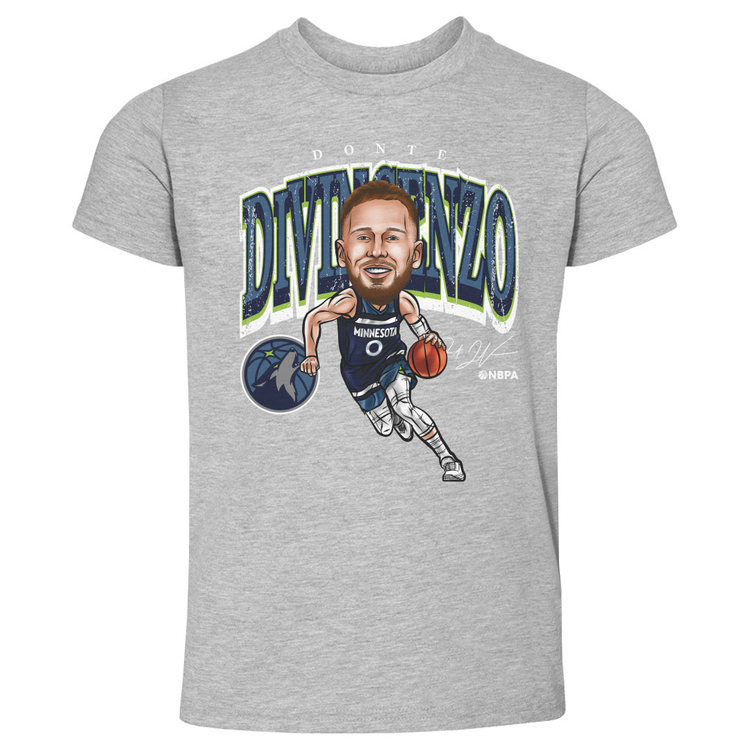 Donte DiVincenzo Minnesota Timberwolves Cartoon NBA