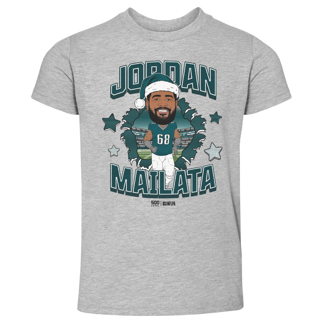 Jordan Mailata Philadelphia Santa Hat 1