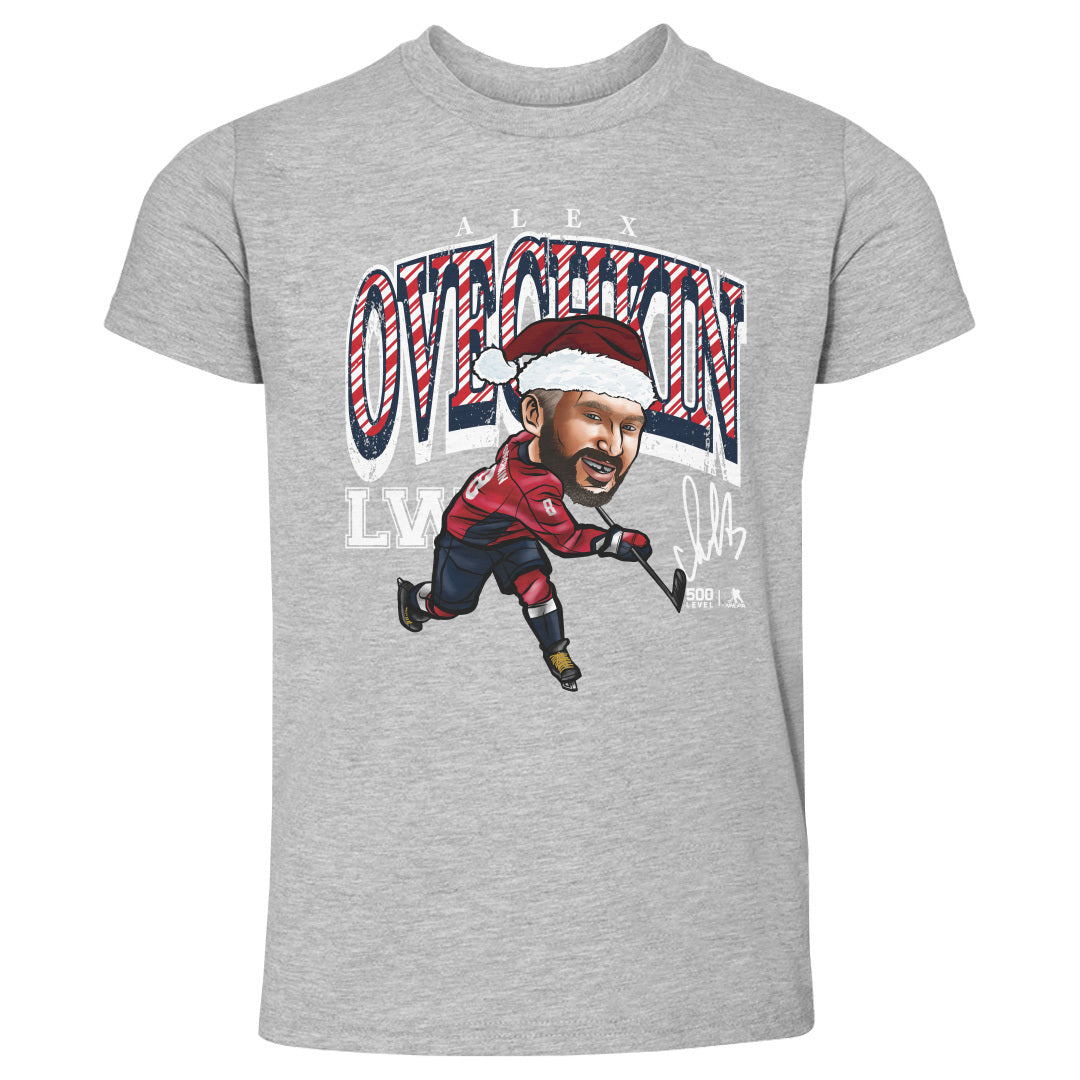 Alex Ovechkin Washington Cartoon Santa Hat