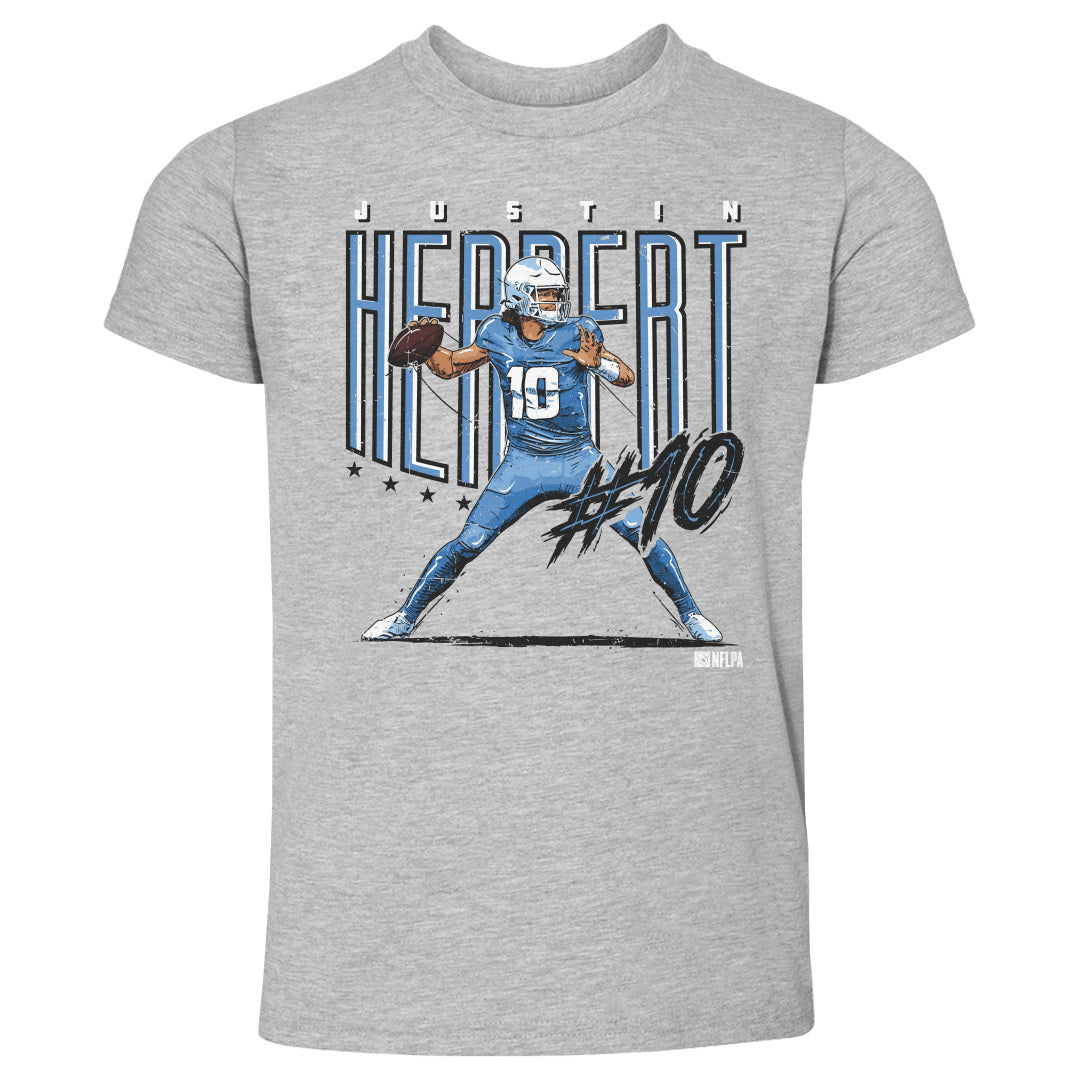 Justin Herbert Los Angeles C Player Name WHT 1