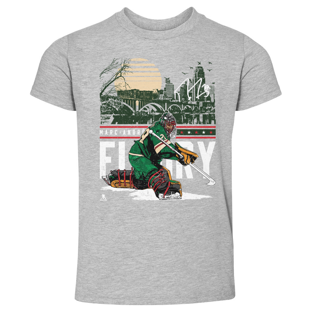Marc-Andre Fleury Minnesota City Skyline