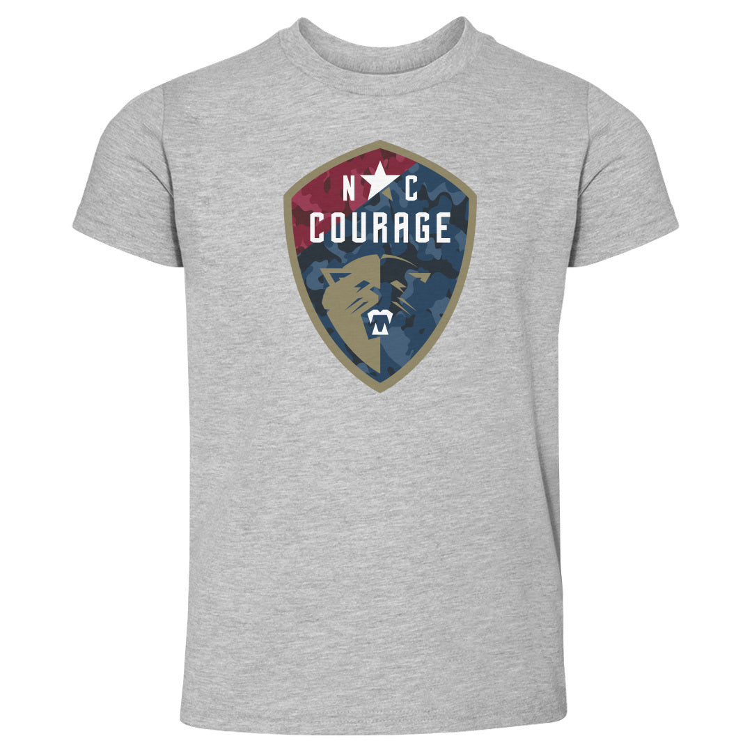 North Carolina Courage Camp Logo WHT