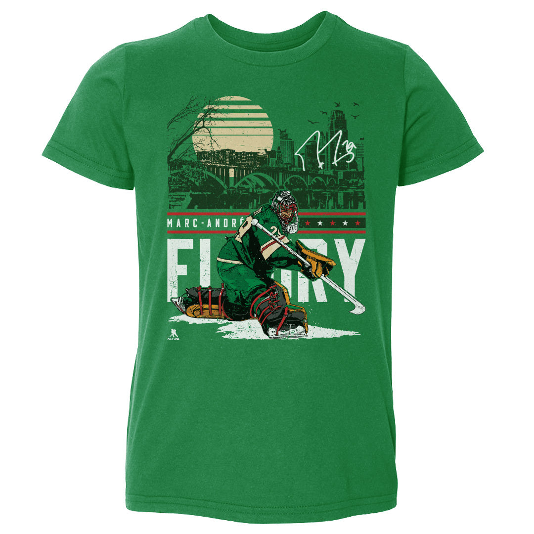 Marc-Andre Fleury Minnesota City Skyline