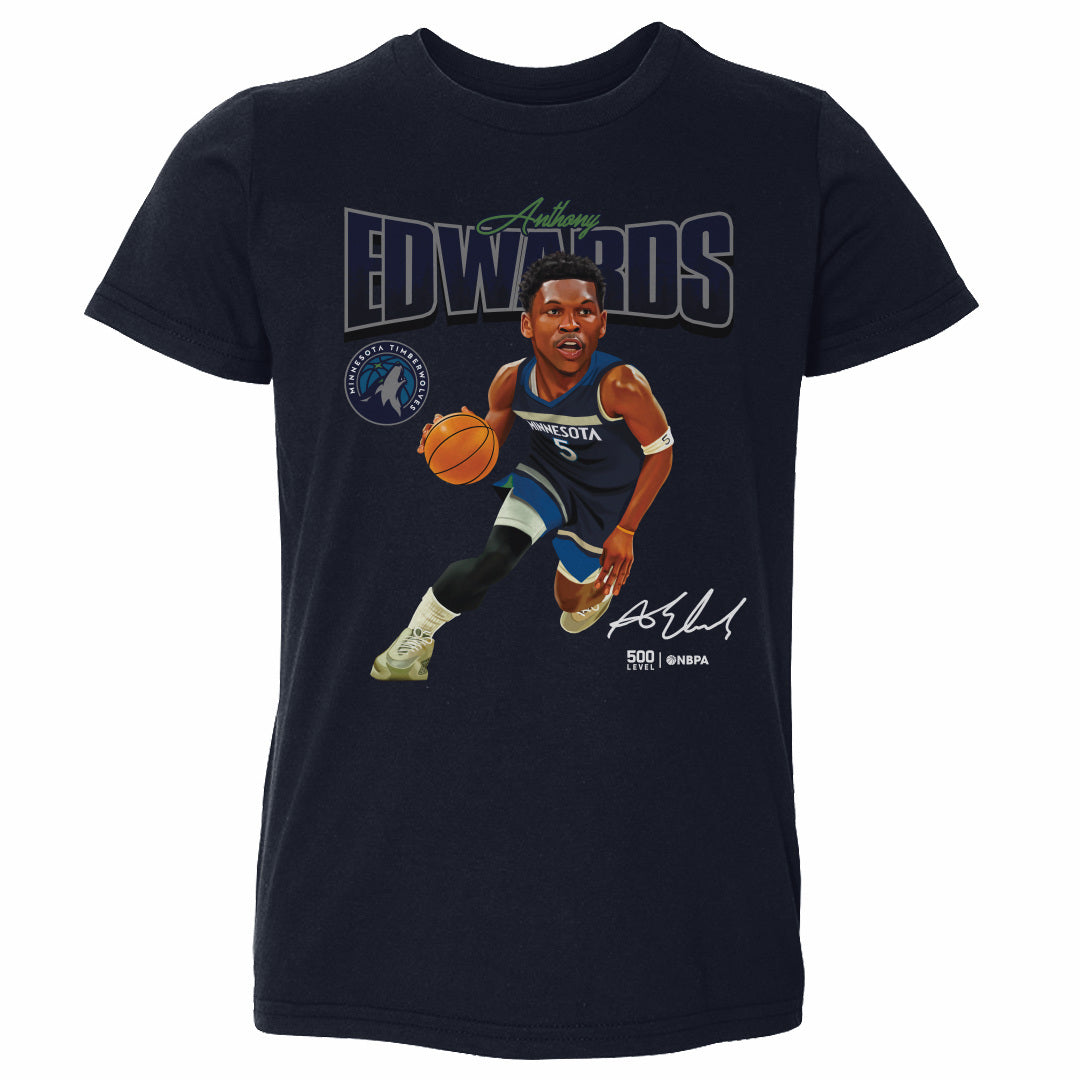 Anthony Edwards Minnesota Timberwolves Caricature