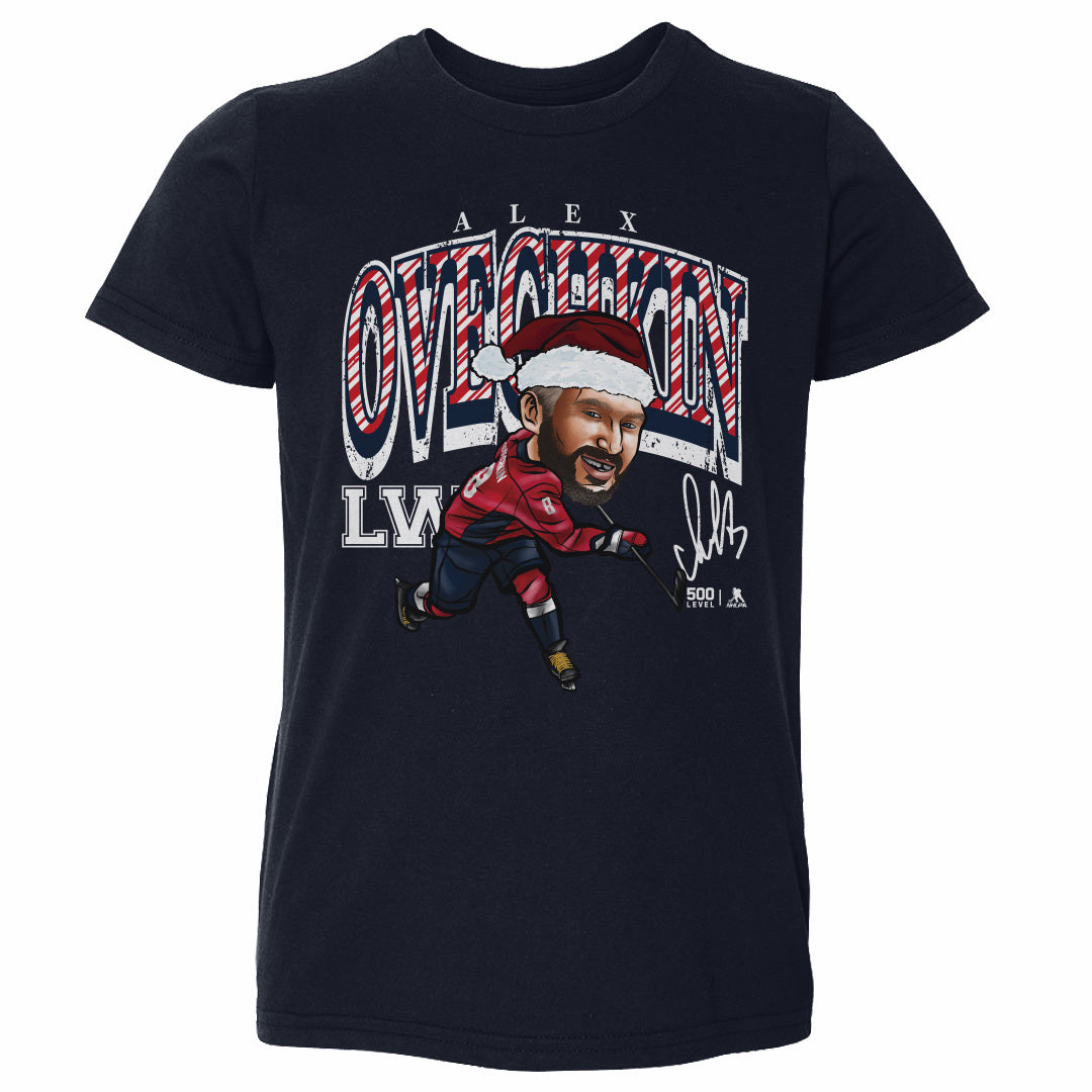 Alex Ovechkin Washington Cartoon Santa Hat 3