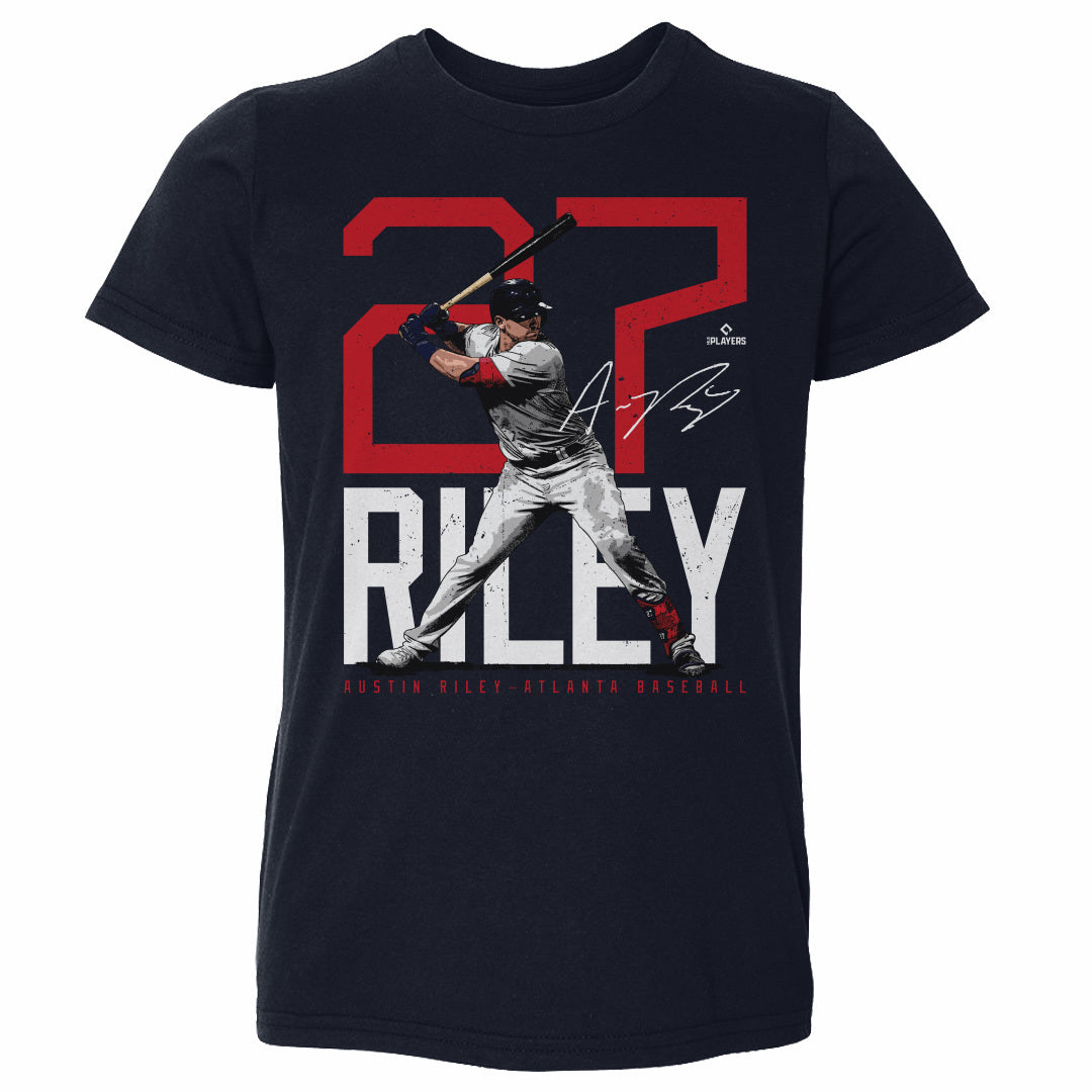 Austin Riley Atlanta Bold Number