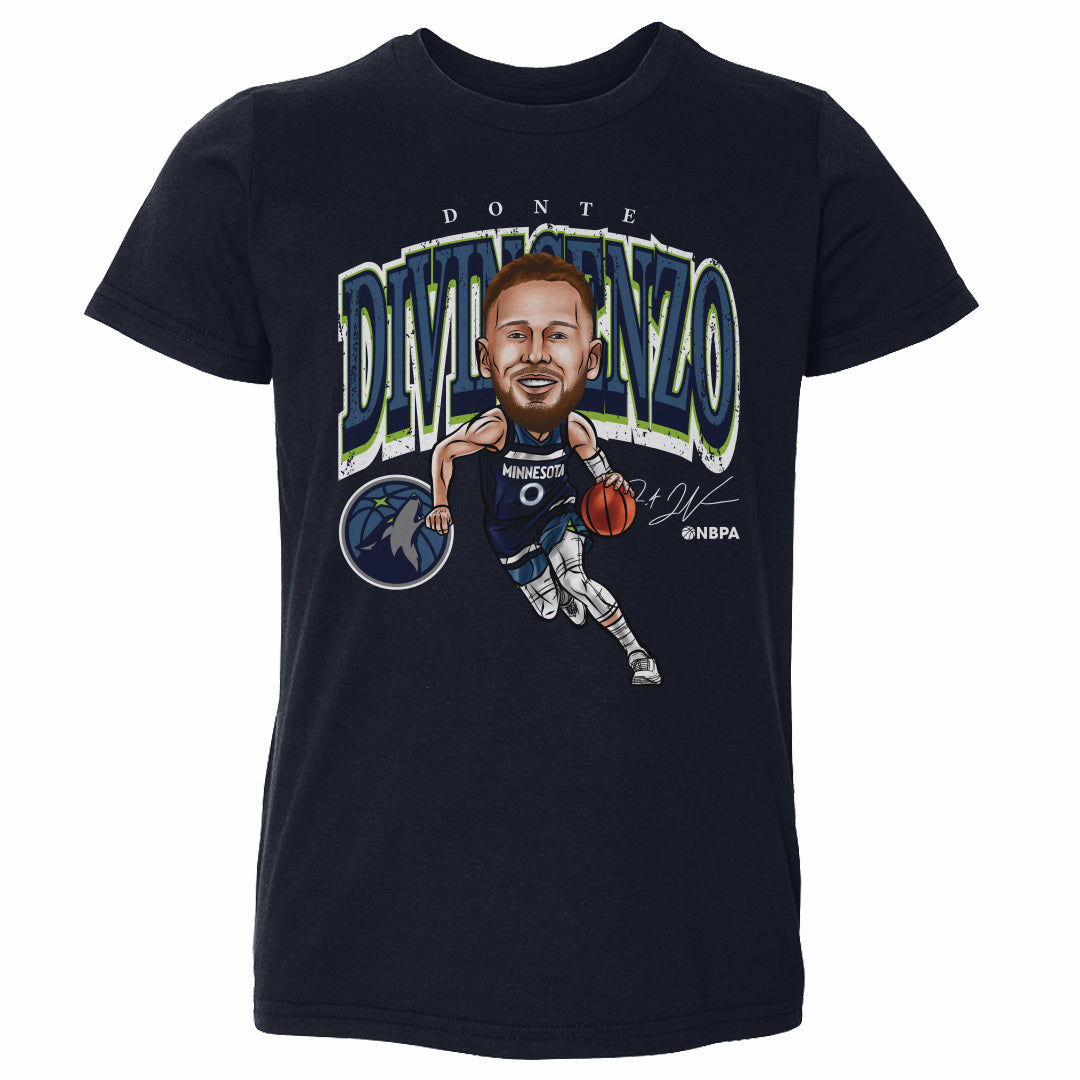 Donte DiVincenzo Minnesota Timberwolves Cartoon NBA