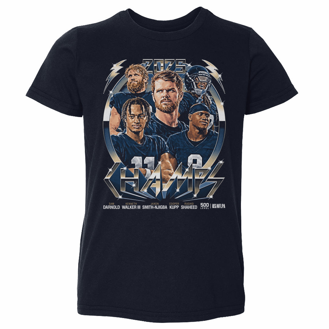 Seattle Football 2025 Champs Vintage 1