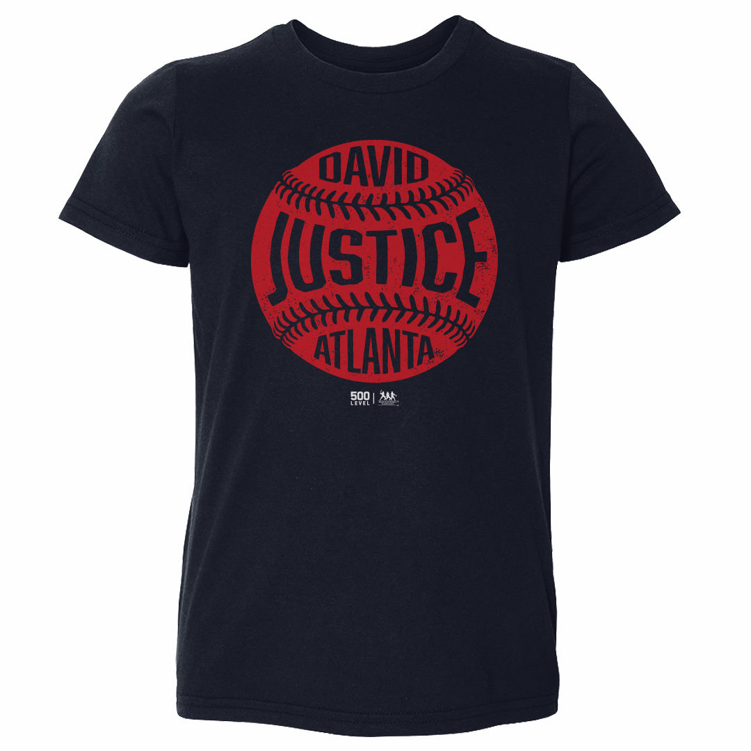 David Justice Atlanta Vintage Baseball