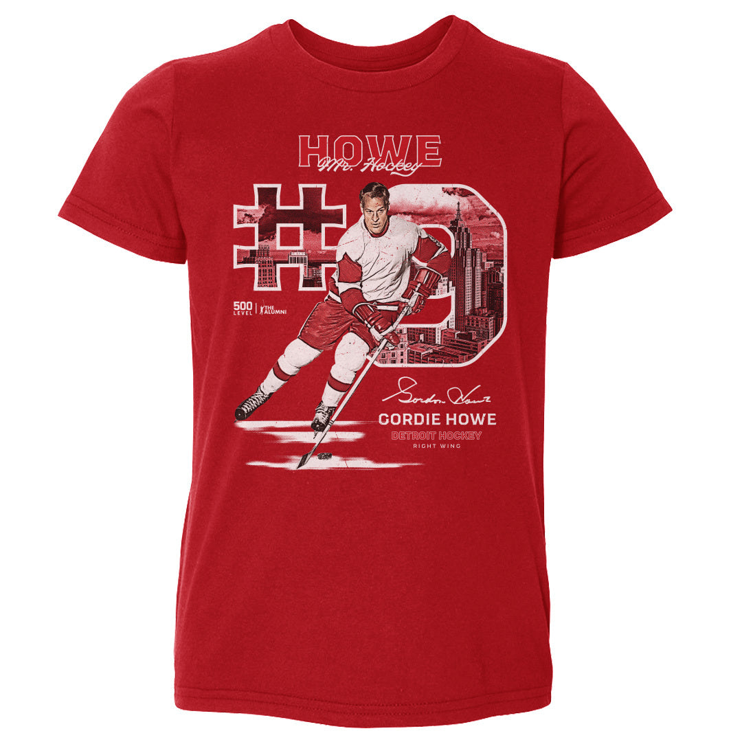 Gordie Howe Detroit Throwback