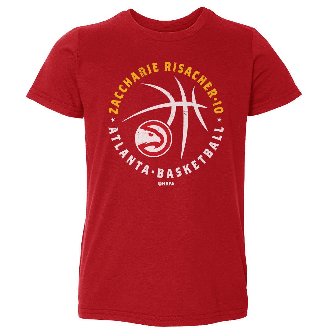 Zaccharie Risacher Atlanta Hawks Player Ball 1