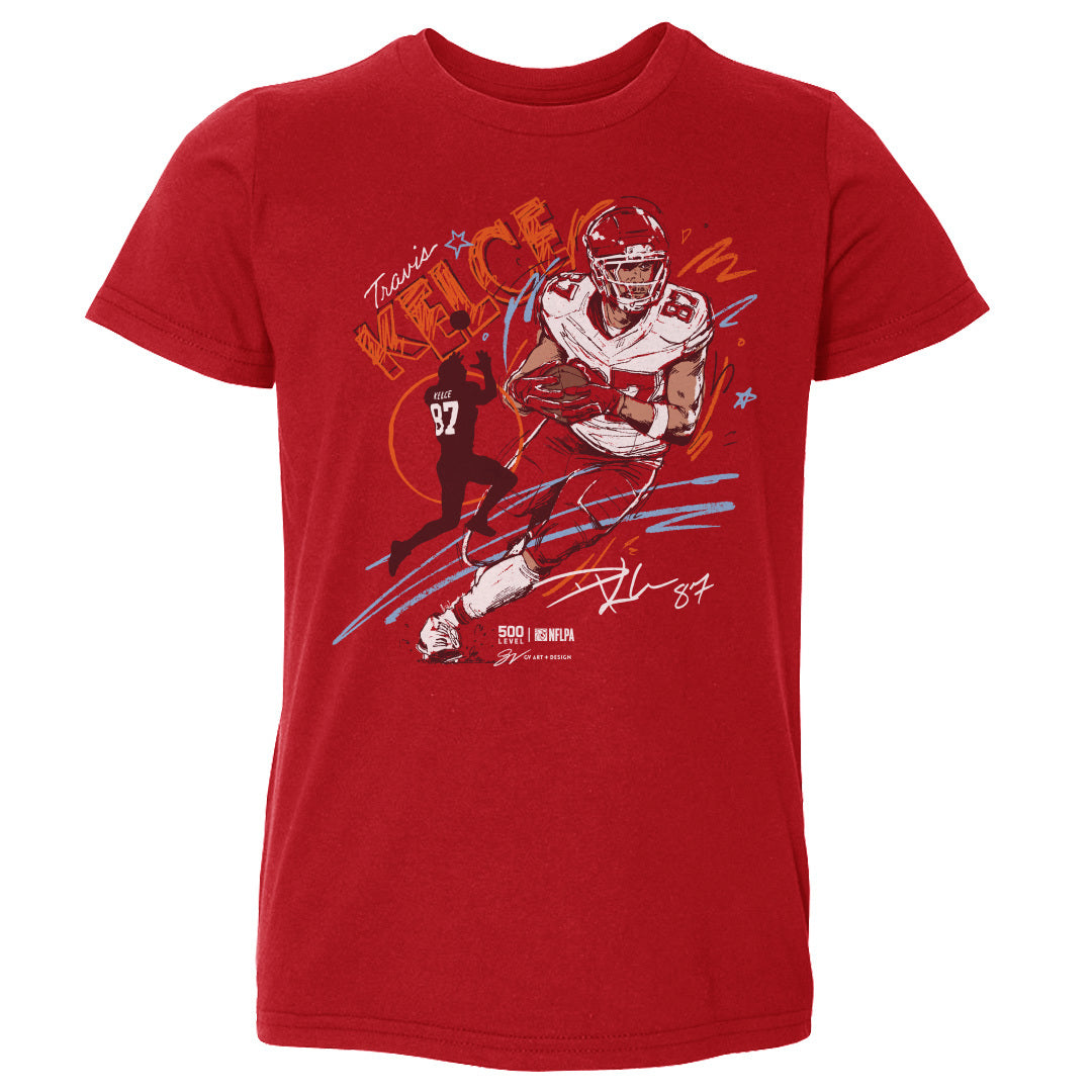 Travis Kelce Kansas City Scribble 1