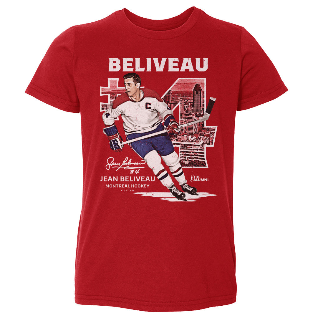 Jean Beliveau Montreal Throwback 3