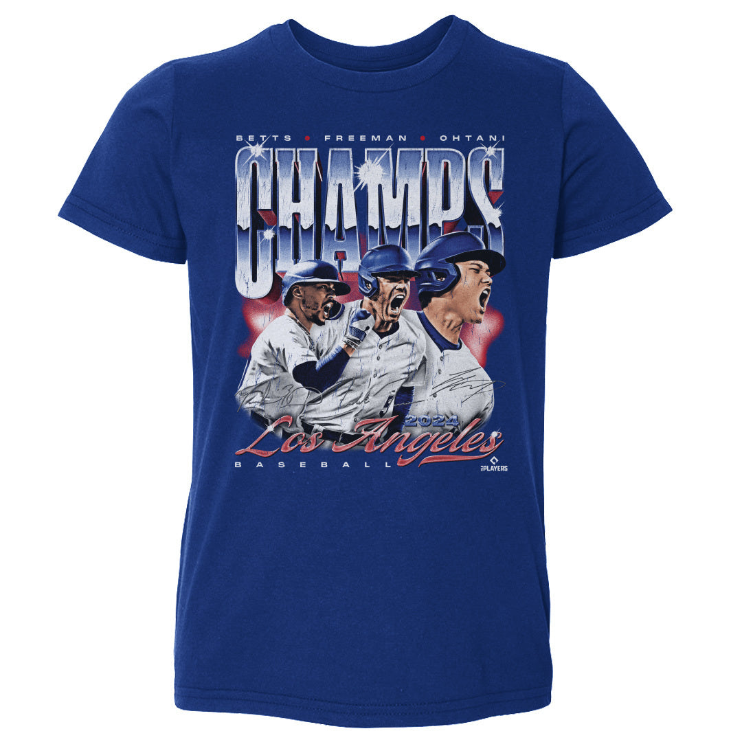 Los Angeles Baseball 2024 Champs Trio Vintage