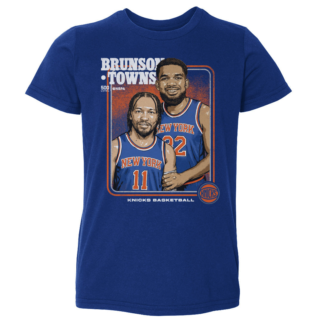 Jalen Brunson & Karl-Anthony Towns New York Knicks Step Brothers 2