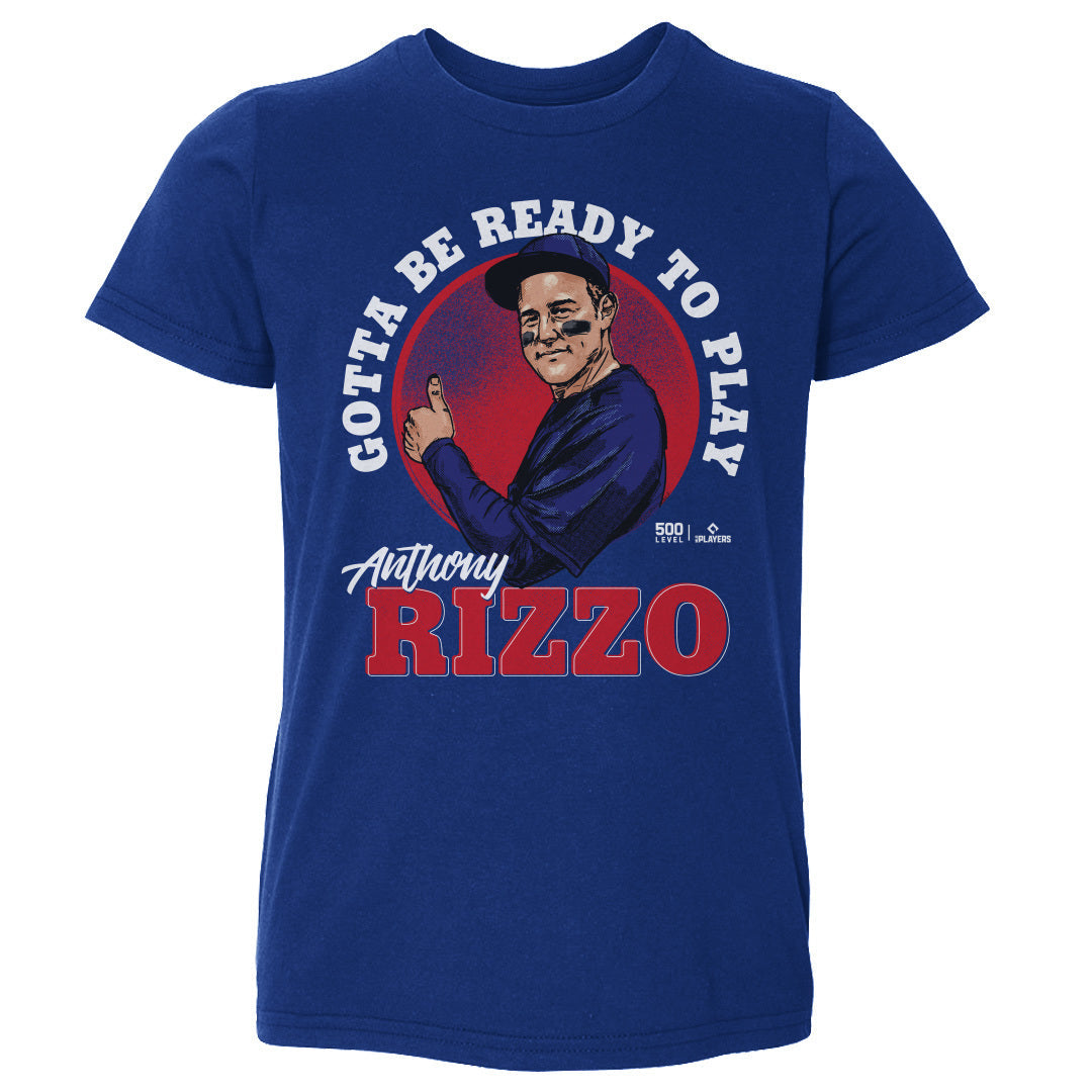 Anthony Rizzo Chicago C Ready To Play W