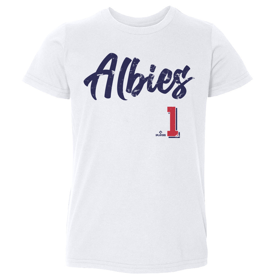 Ozzie Albies Atlanta Script 2
