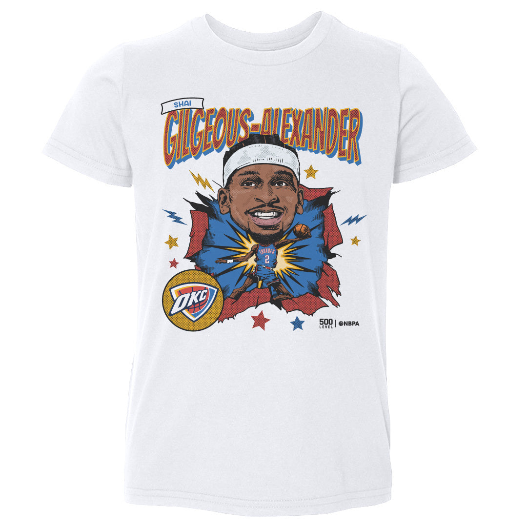 Shai Gilgeous-Alexander Oklahoma City Thunder Caricature 1