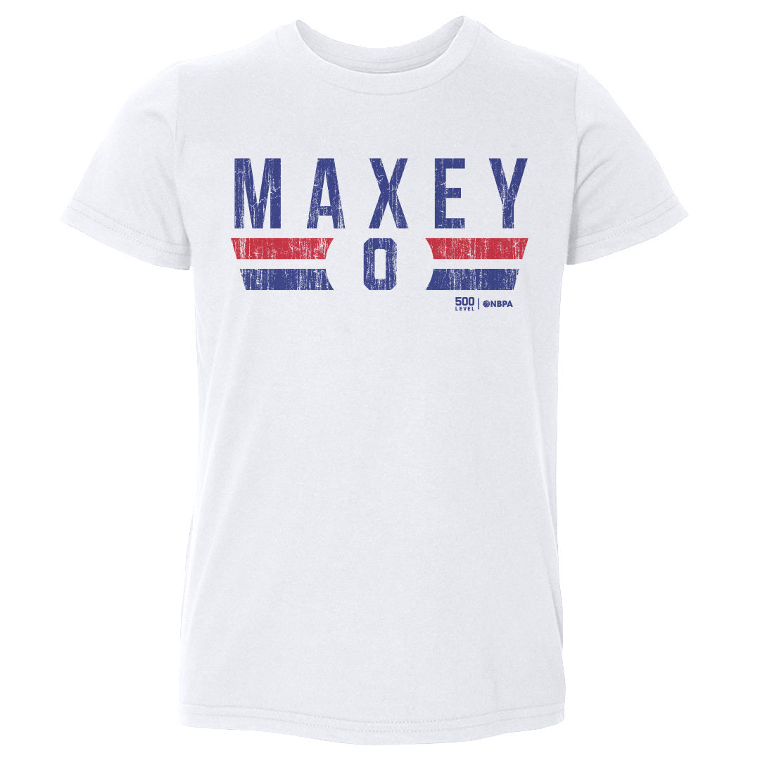 Tyrese Maxey Philadelphia 76ers Font 2