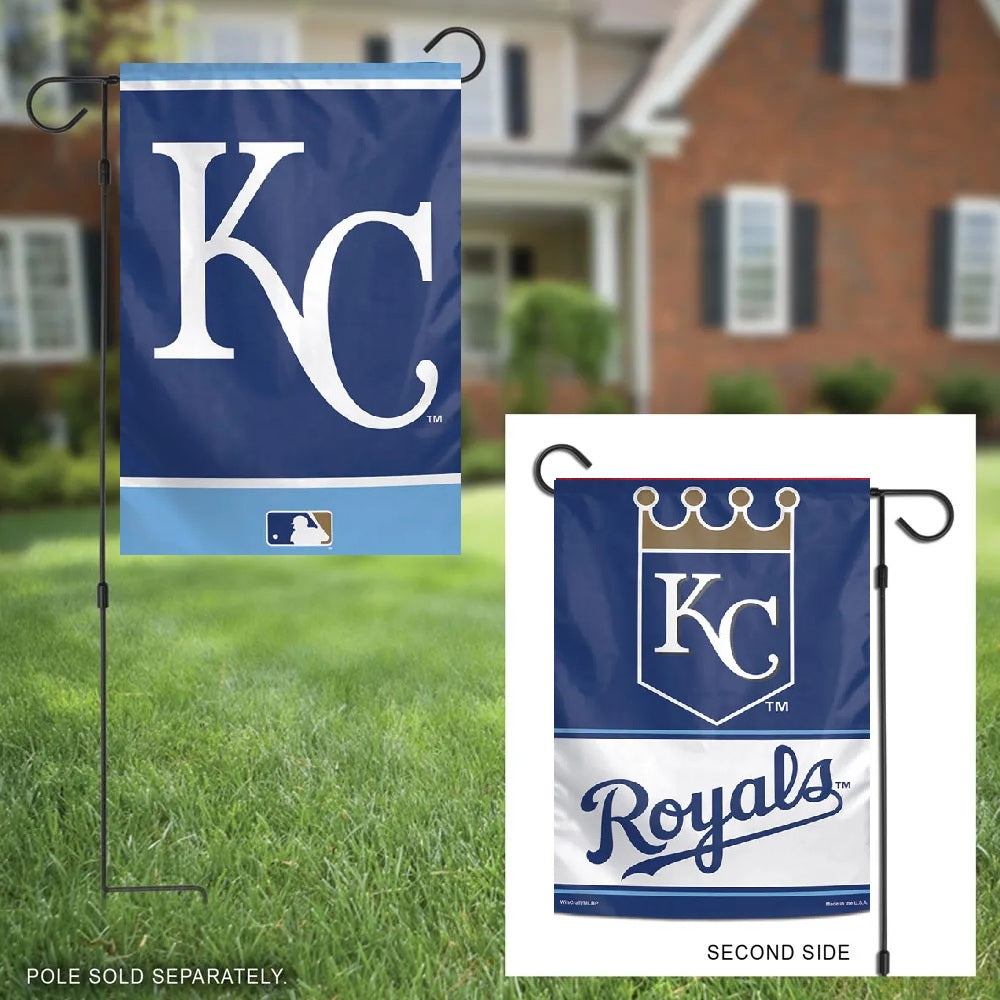 Kansas City Royals Garden Flag 2 Sided Logo 2
