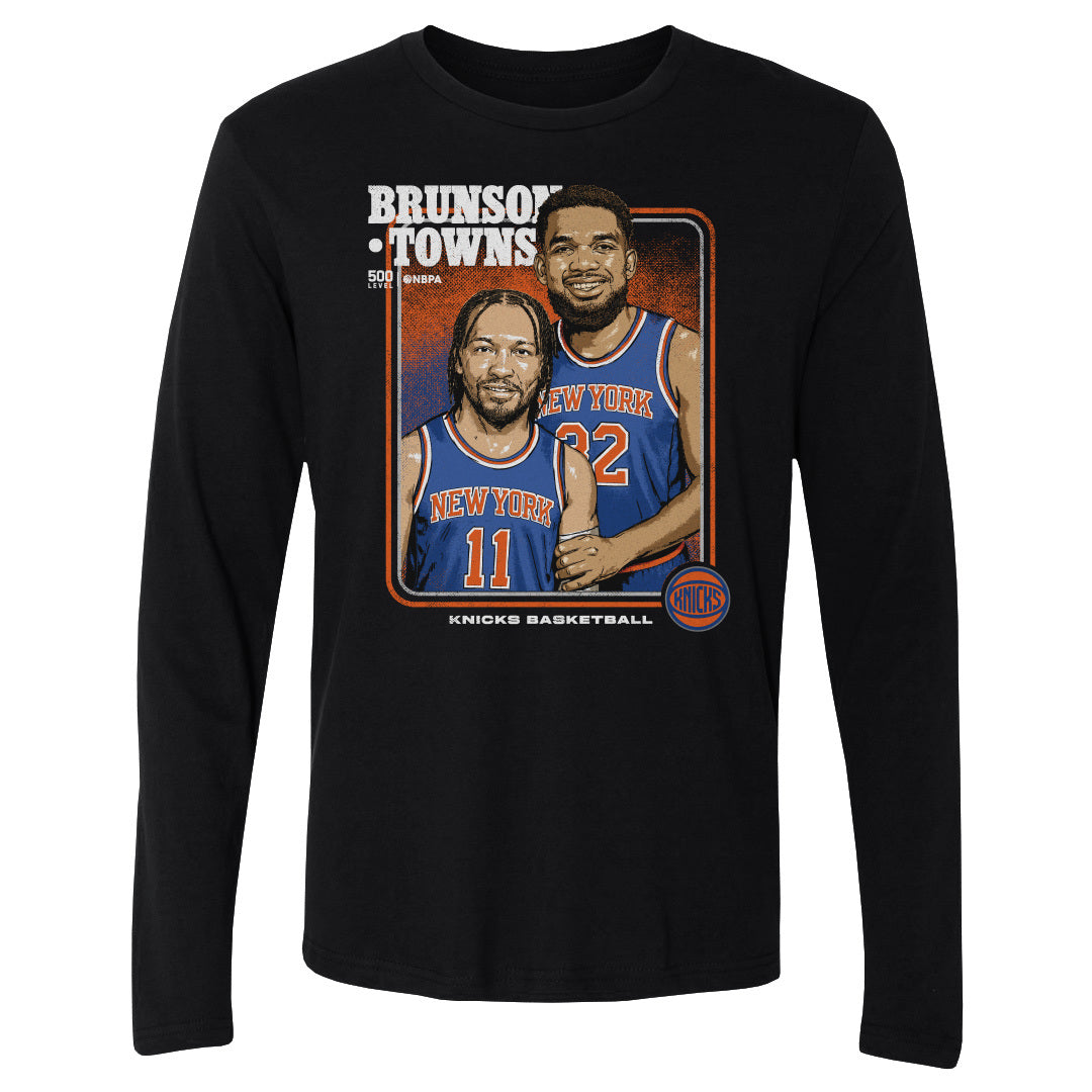 Jalen Brunson & Karl-Anthony Towns New York Knicks Step Brothers