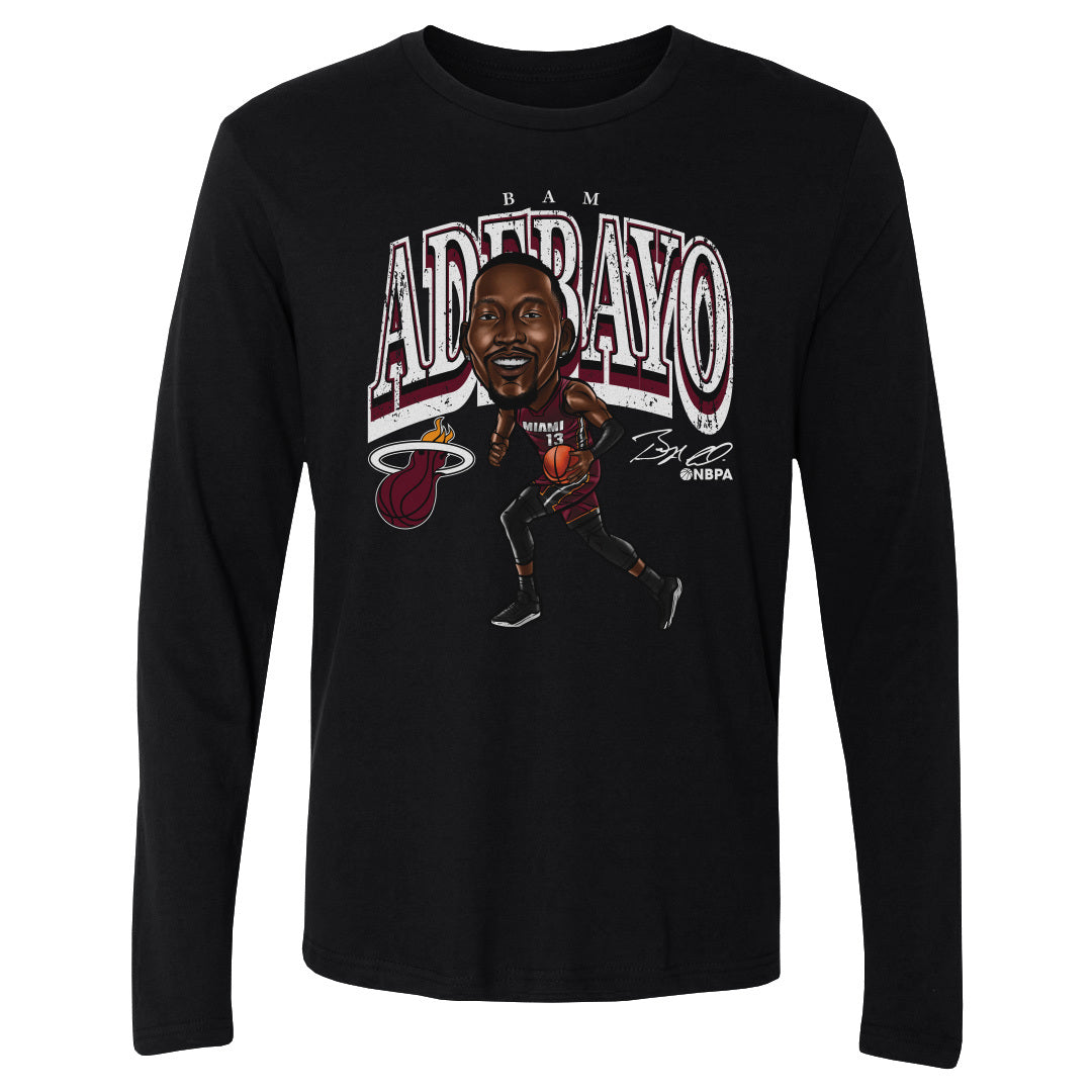 Bam Adebayo Miami Heat Cartoon