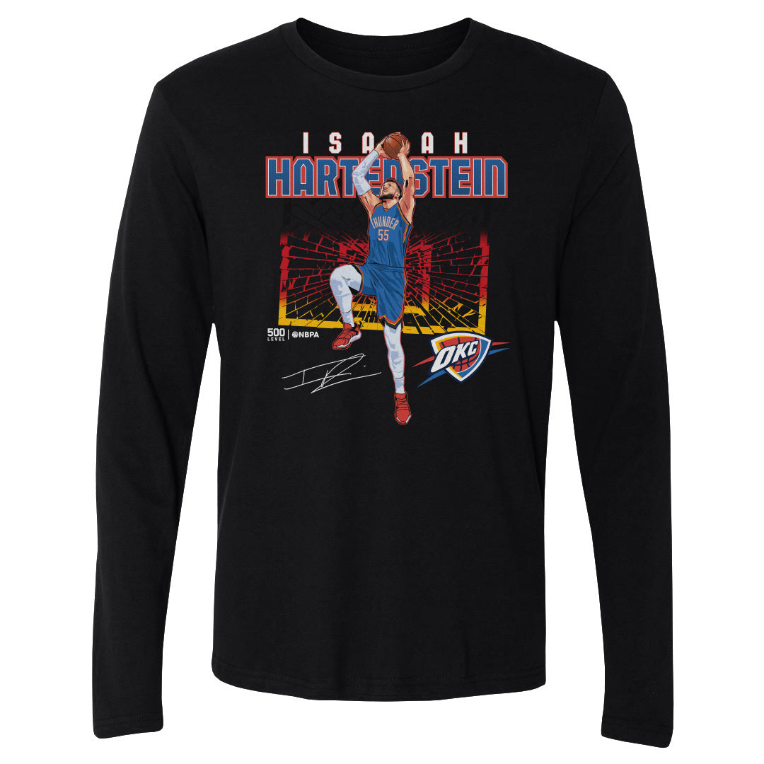 Isaiah Hartenstein Oklahoma City Thunder Shattered Flag 1