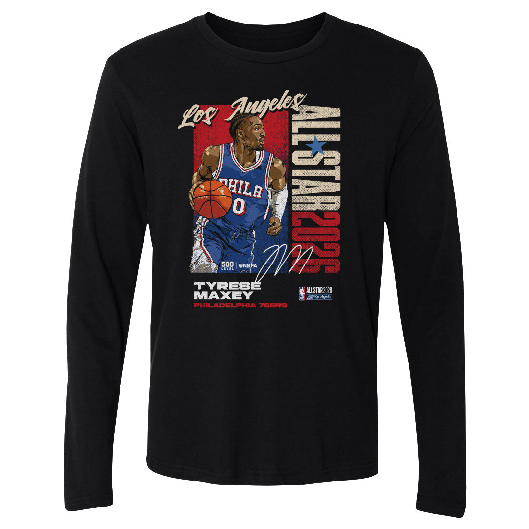 Tyrese Maxey Philadelphia 76ers 2026 NBA All-Star Vertical 1