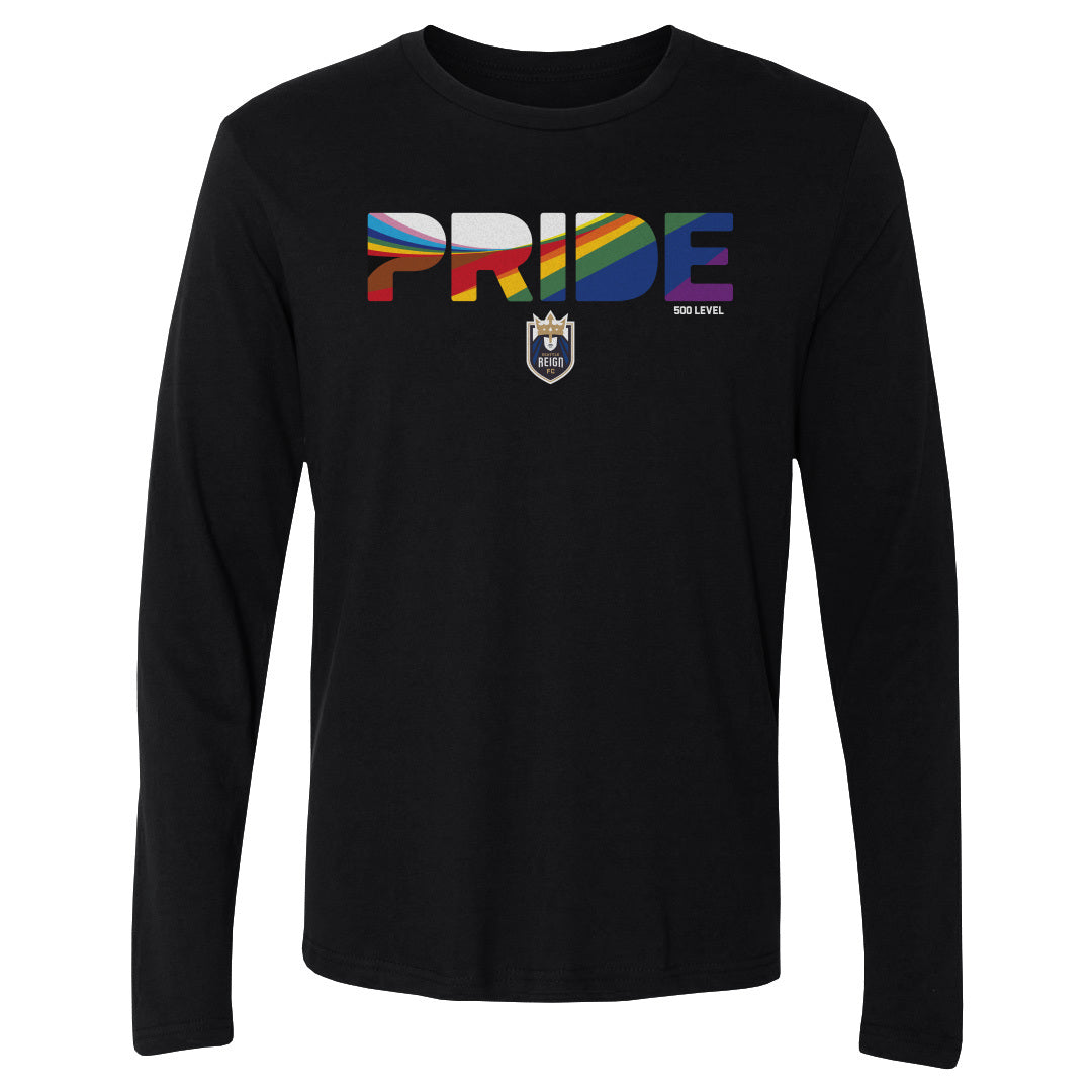 Seattle Reign FC Wave Pride Stripes 2025 WHT