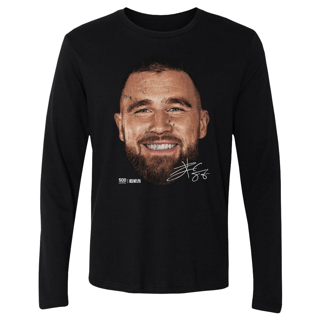 Travis Kelce Kansas City Vintage Head