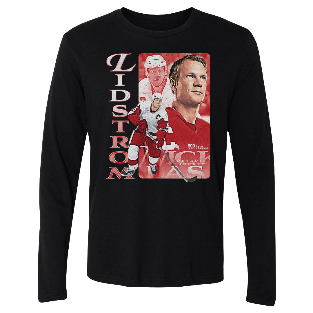 Nicklas Lidstrom Detroit Vintage