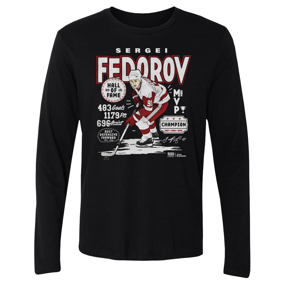 Sergei Fedorov Detroit Vintage Stats
