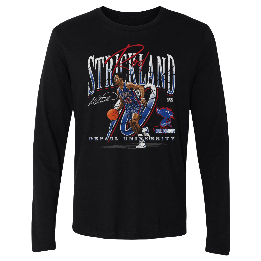 Rod Strickland DePaul Blue Demons Throwback