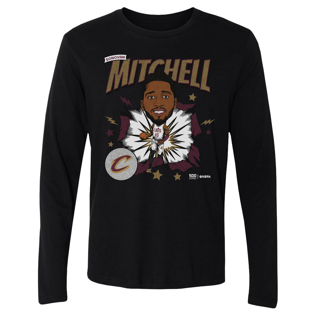 Donovan Mitchell Cleveland Cavaliers Caricature