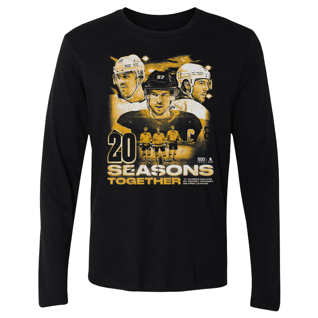 Sidney Crosby Kris Letang & Evgeni Malkin Pittsburgh 20 Seasons
