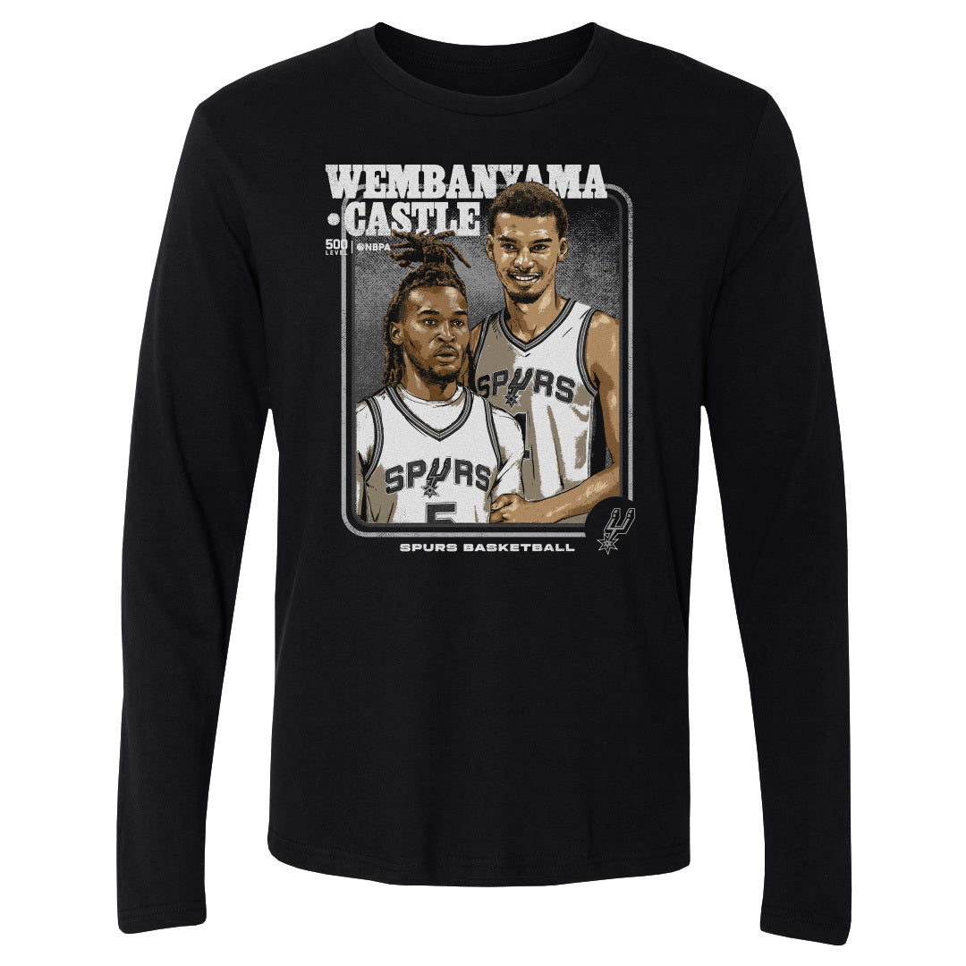 Victor Wembanyama & Stephon Castle San Antonio Spurs Step Brothers