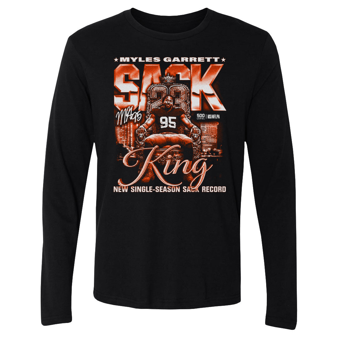 Myles Garrett Cleveland Sack King
